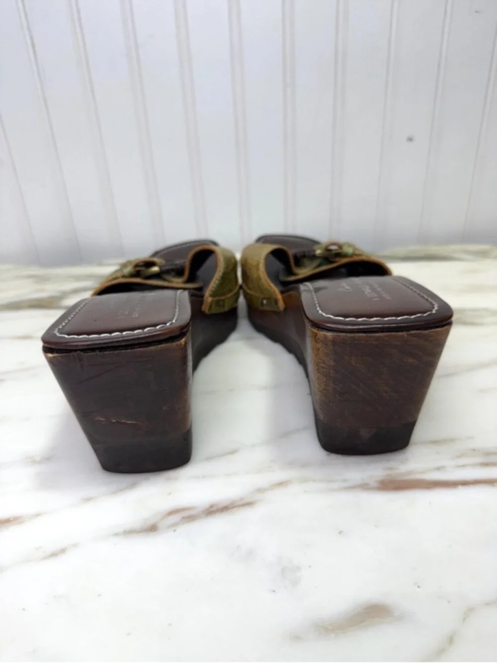 Donald J. Pliner Couture Unique Wedge Sandals